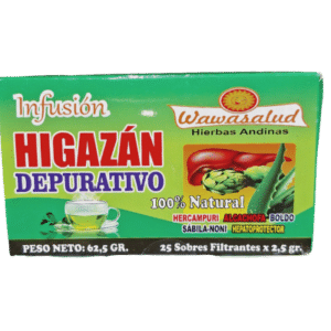 HIGAZAN DEPURATIVO BOLSITA DE TE